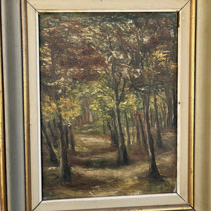 Detailed Landscape Oil Painting "Autumn Path" Classic Artwork Holland Art Shop