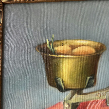 Traditional Still Life Oil Painting "Balance Scale" Elegant Opniuew Art Holland Art Shop