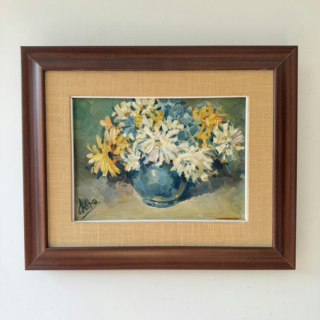 Classic Floral Still Life Oil Painting "Flower Vase" Elegant Artwork Holland Art Shop