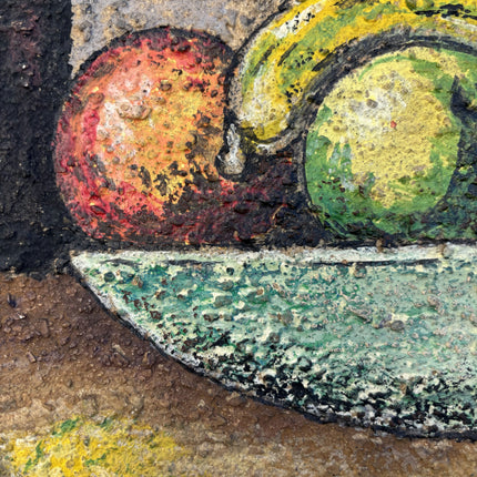 Vintage Still Life Oil Painting "Fruit Bowl" Traditional Artwork Holland Art Shop