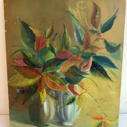 Vintage Still Life Oil Painting "Flowering Vase" Elegant Art Holland Art Shop