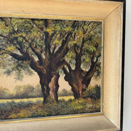 Timeless Landscape Oil Painting "Gnarled Tree" Classic Artwork Holland Art Shop