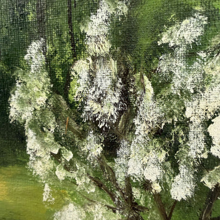 Detailed Landscape Oil Painting "Golden Frame" Refined Art Holland Art Shop