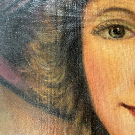 Traditional Portrait Oil Painting "Young Woman" Refined Artwork Holland Art Shop