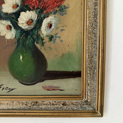 Fine Oil Painting Flowery Still Life "Floral Arrangement" Figurative Small Art Holland Art Shop