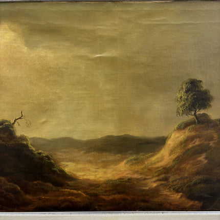Timeless Landscape Oil Painting "Gnarled Branch" Rustic Large Art Holland Art Shop