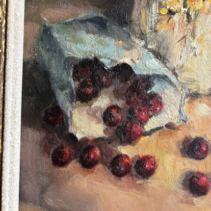 Traditional Still Life Oil Painting "Flowered Pitcher" Refined Belgique Art Holland Art Shop