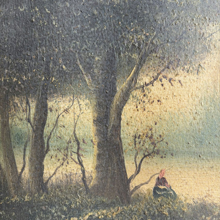 Detailed Landscape Oil Painting "Gilded Frame" Elegant Art Holland Art Shop