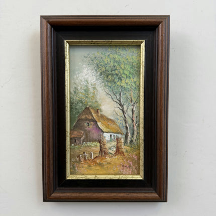 Traditional Landscape Oil Painting "Thick Paint" Timeless Small Art Holland Art Shop