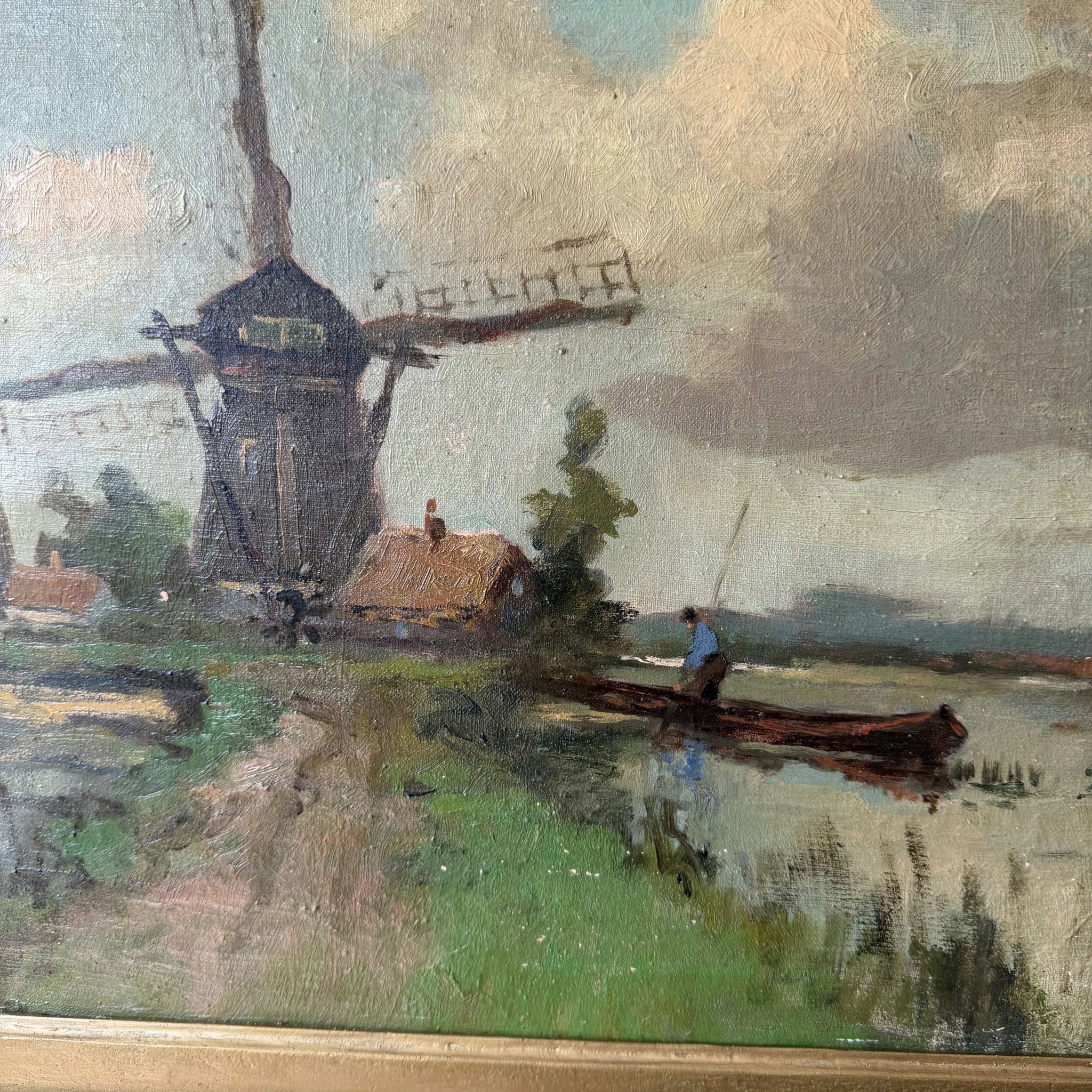 Authentic Seascape Oil Painting 