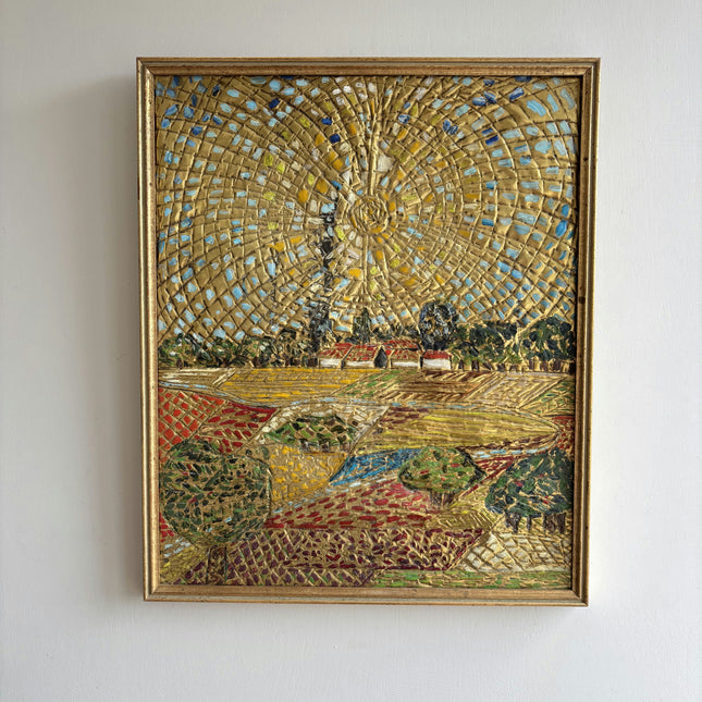 Timeless Landscape Oil Painting "Radiant Sun" Original Artwork Holland Art Shop