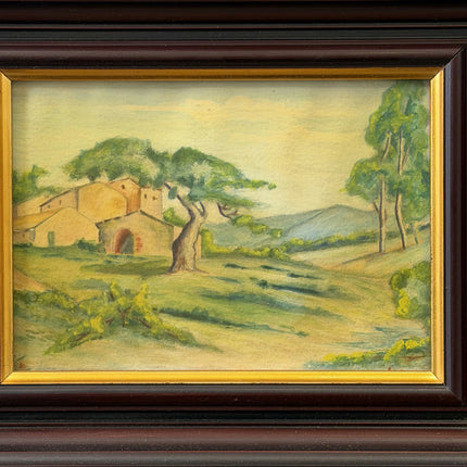 Handcrafted Still Life Oil Painting "Framed Back" Elegant Small Art Holland Art Shop