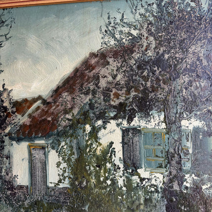 Timeless Farm Oil Painting "Ornate Frame" Detailed Large Art Holland Art Shop