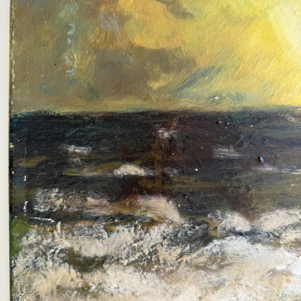 Rustic Landscape Oil Painting "Setting Sun" Authentic Art Holland Art Shop