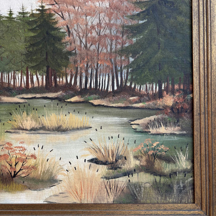 Elegant Landscape Oil Painting "Autumn Trees" Classic Artwork Holland Art Shop