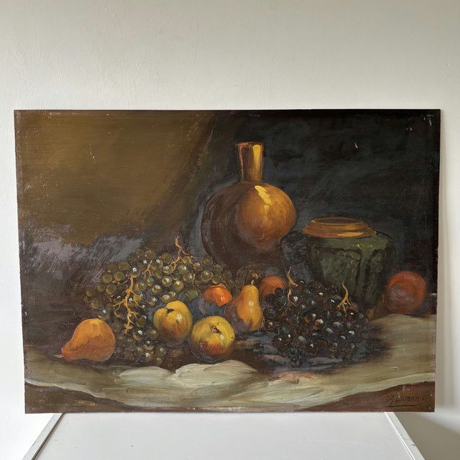 Authentic Still Life Oil Painting "Fruit Still-Life" Handcrafted Large Art Holland Art Shop