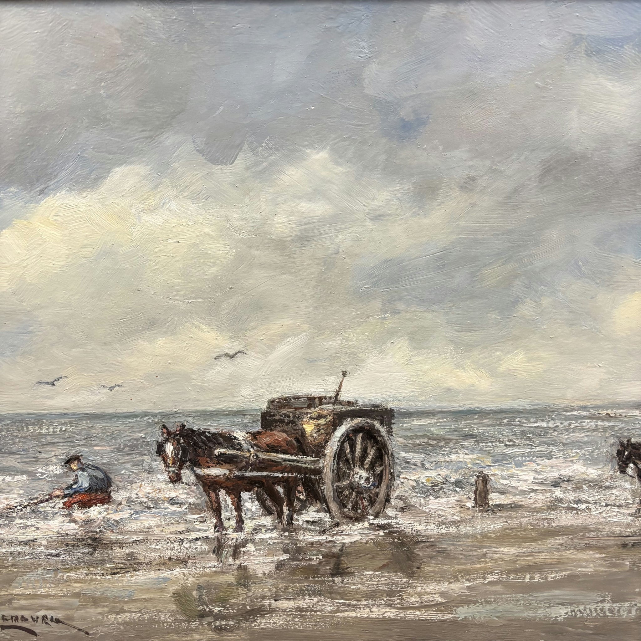 Original Seascape Oil Painting 
