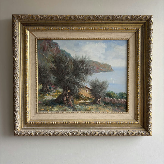 Expressive Landscape Oil Painting "Gilded Frame" Elegant Art Holland Art Shop