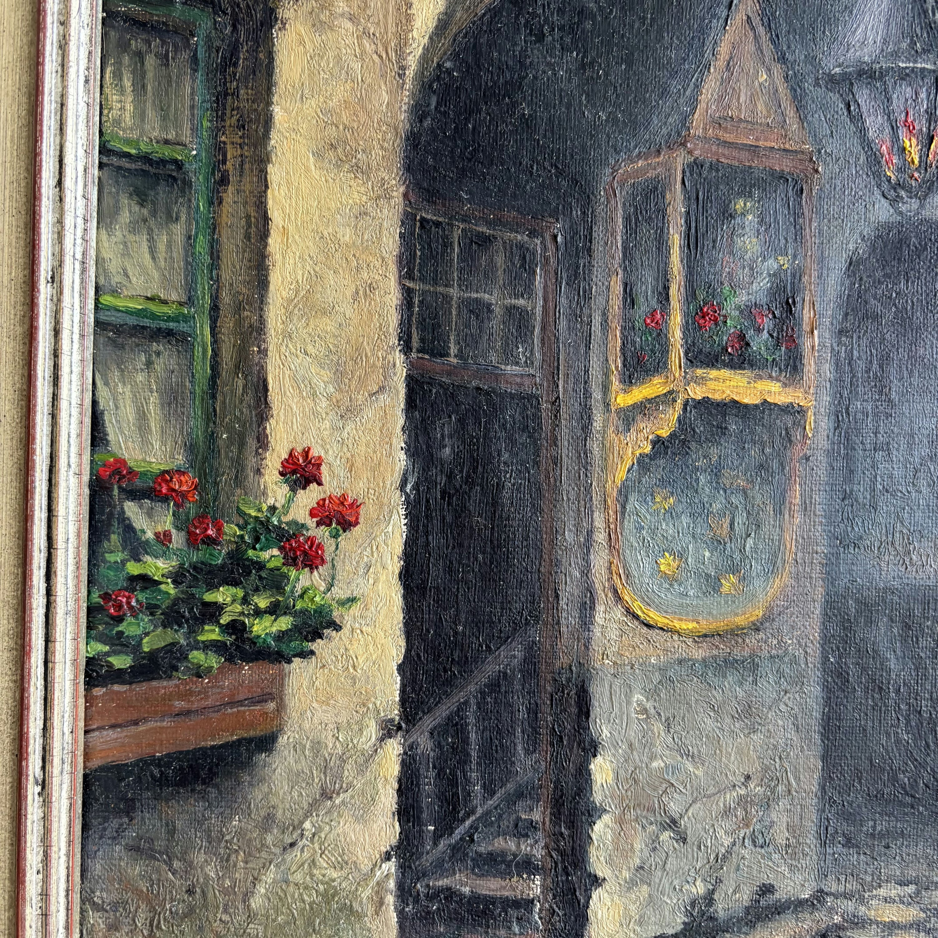 Original Cityscape Oil Painting 