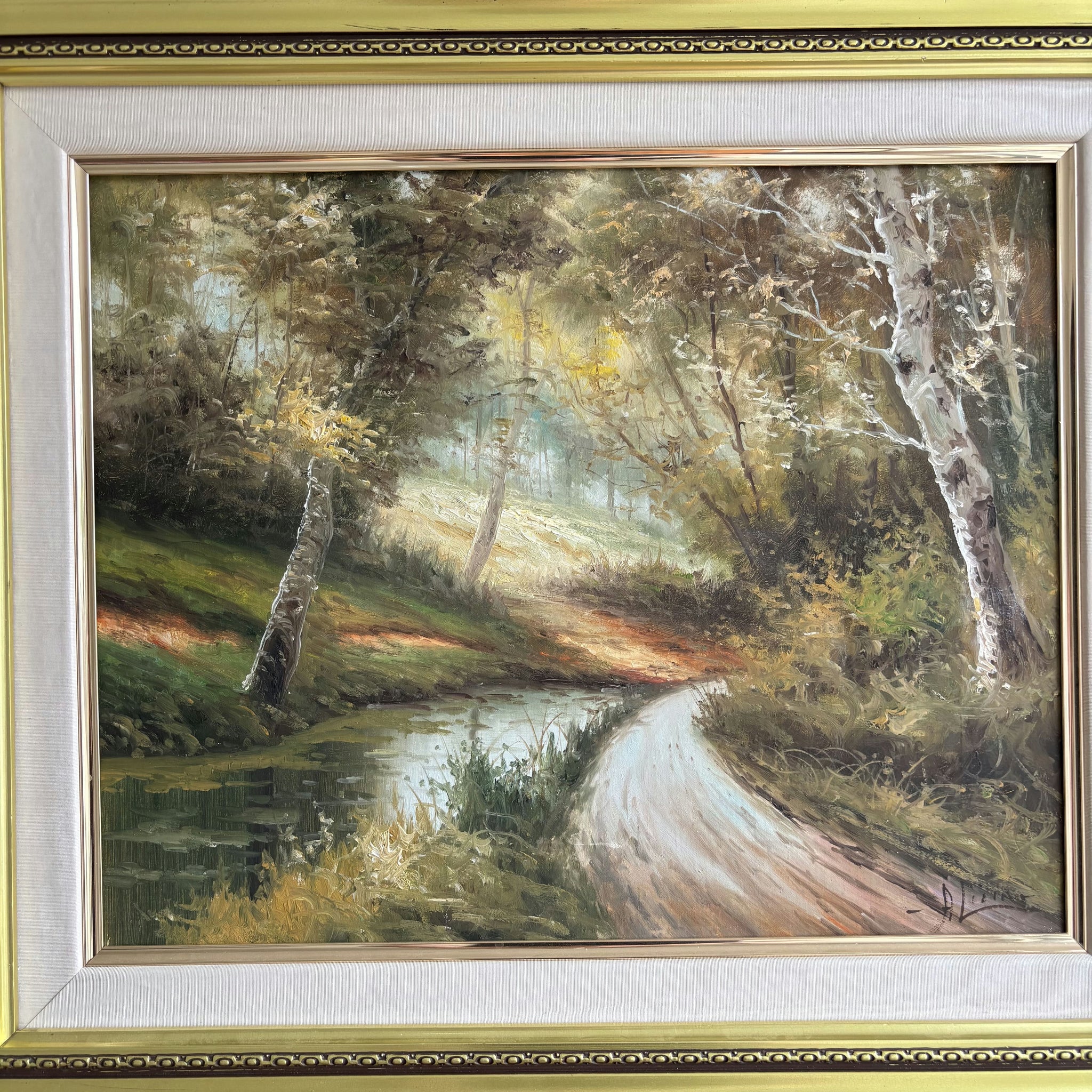 Classic Landscape Oil Painting 