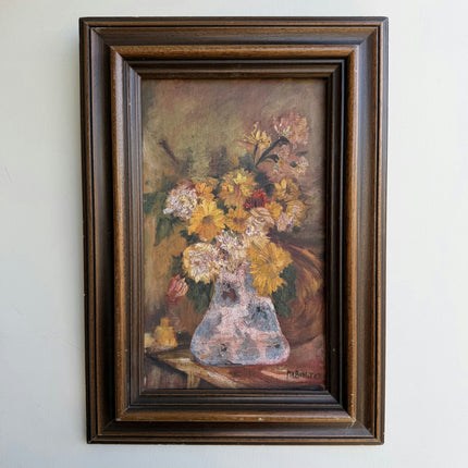 Traditional Floral Still Life Oil Painting "Flower Vase" Detailed Art Holland Art Shop