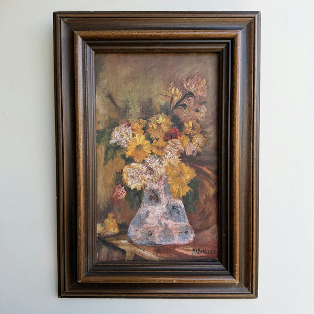 Traditional Floral Still Life Oil Painting "Flower Vase" Detailed Art Holland Art Shop