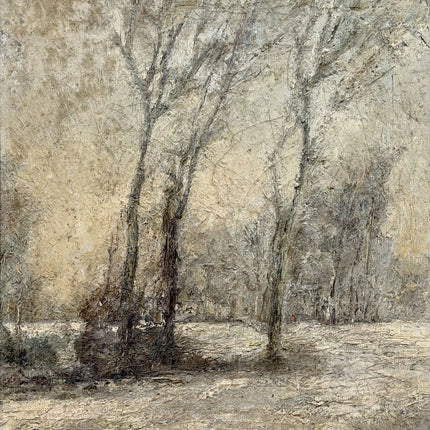 Detailed Landscape Oil Painting "Bare Trees" Timeless Artwork Holland Art Shop
