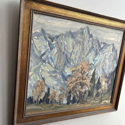 Classic Landscape Oil Painting "Snowy Mountains" Traditional Large Art Holland Art Shop