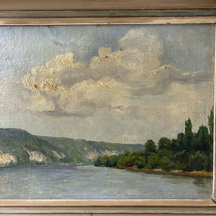 Vintage Landscape Oil Painting "River View" Classic Artwork Holland Art Shop