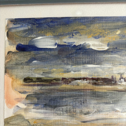 Traditional Seascape Oil Painting "Framed Painting" Elegant Small Artwork Holland Art Shop