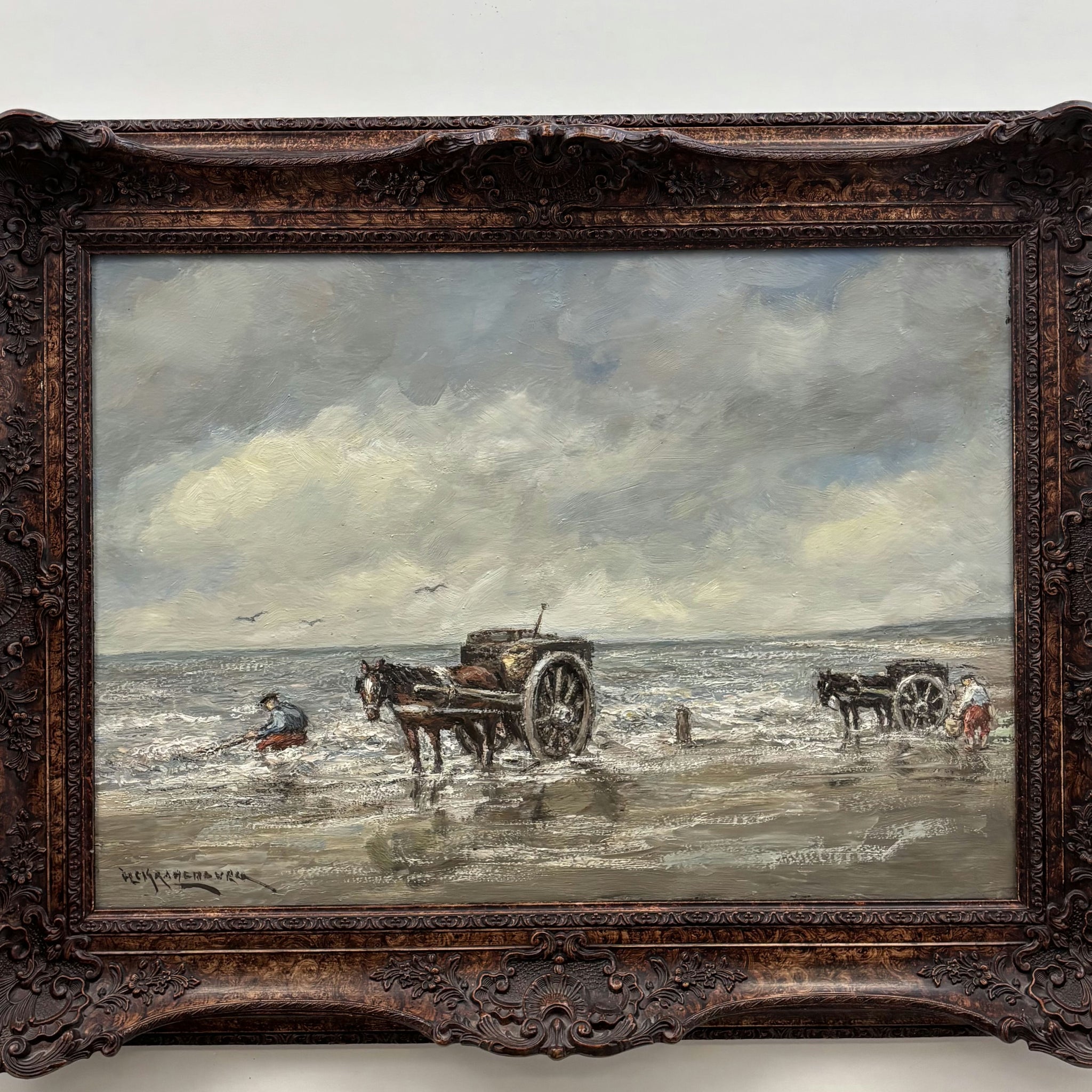 Original Seascape Oil Painting 