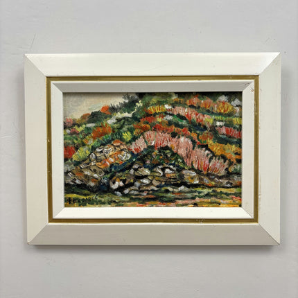 Elegant Landscape Oil Painting "Framed Painting" Rustic Small Artwork Holland Art Shop