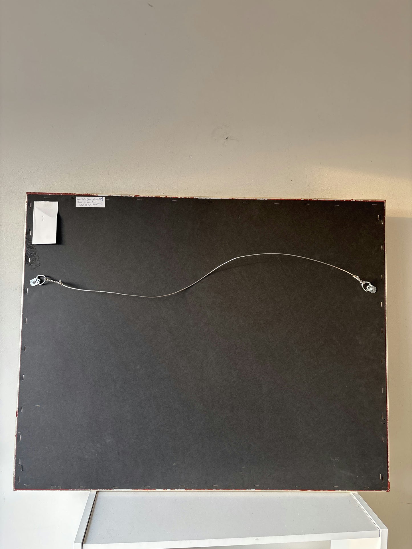 Antique Harbor Scene Mixed Media "Harbor Ships" Intriguing Netherlands  Art