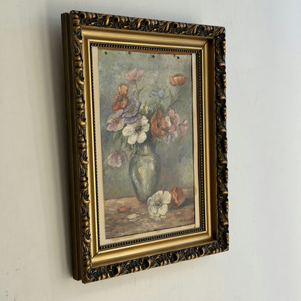 Timeless Floral Still Life Oil Painting "Flower Vase" Refined Artwork Holland Art Shop