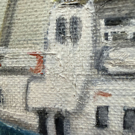 Original Seascape Oil Painting "Fishing Boat" Detailed Artwork Holland Art Shop
