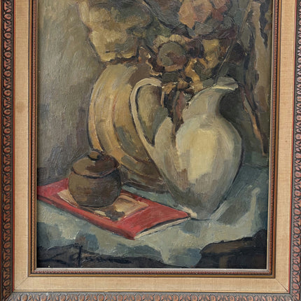 Fine Oil Painting Still Life "Flowering Jug" Classic Large Artwork Holland Art Shop