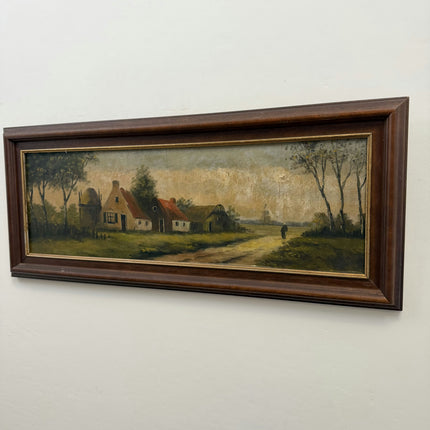 Classic Farm Oil Painting "Framed Painting" Authentic Art Holland Art Shop
