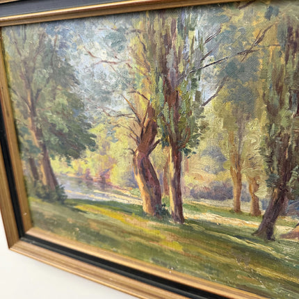 Traditional Still Life Oil Painting "Framed Backboard" Elegant Small Art Holland Art Shop