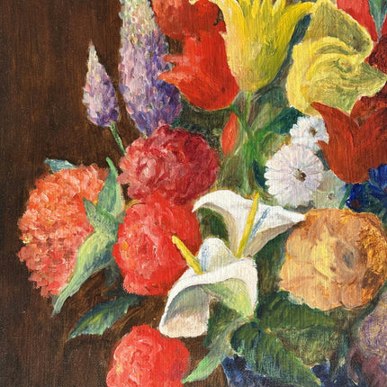 Rustic Still Life Oil Painting "Flower Vase" Classic Art Holland Art Shop