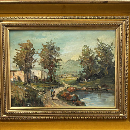 Timeless Landscape Oil Painting "Framed Painting" Handcrafted Art Holland Art Shop