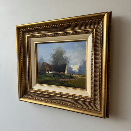 Classic Landscape Oil Painting "Gilded Frame" Timeless Artwork Holland Art Shop