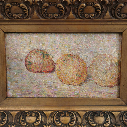 Antique Still Life Oil Painting "Ornate Frame" Timeless Small Artwork Holland Art Shop