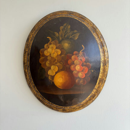 Traditional Still Life Oil Painting "Cluster Grapes" Classic Italian Art Holland Art Shop