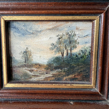 Traditional Landscape Oil Painting "Framed Landscape" Refined Small Artwork Holland Art Shop