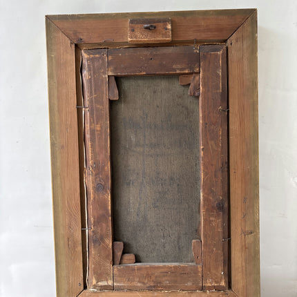 19th Century Antique Scenery Oil Painting "Gilded Frame" Artwork Holland Art Shop
