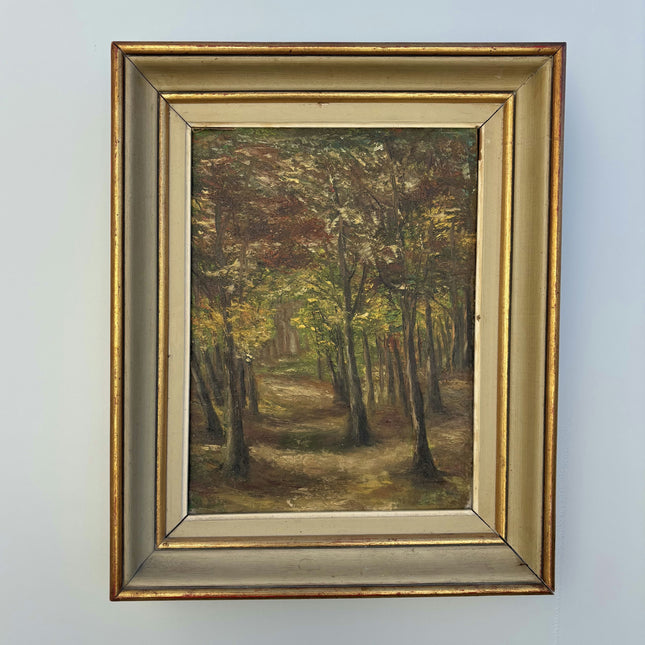 Detailed Landscape Oil Painting "Autumn Path" Classic Artwork Holland Art Shop