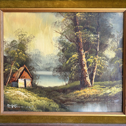 Detailed Landscape Oil Painting "Framed Painting" Elegant Art Holland Art Shop