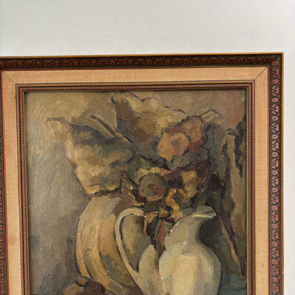 Fine Oil Painting Still Life "Flowering Jug" Classic Large Artwork Holland Art Shop