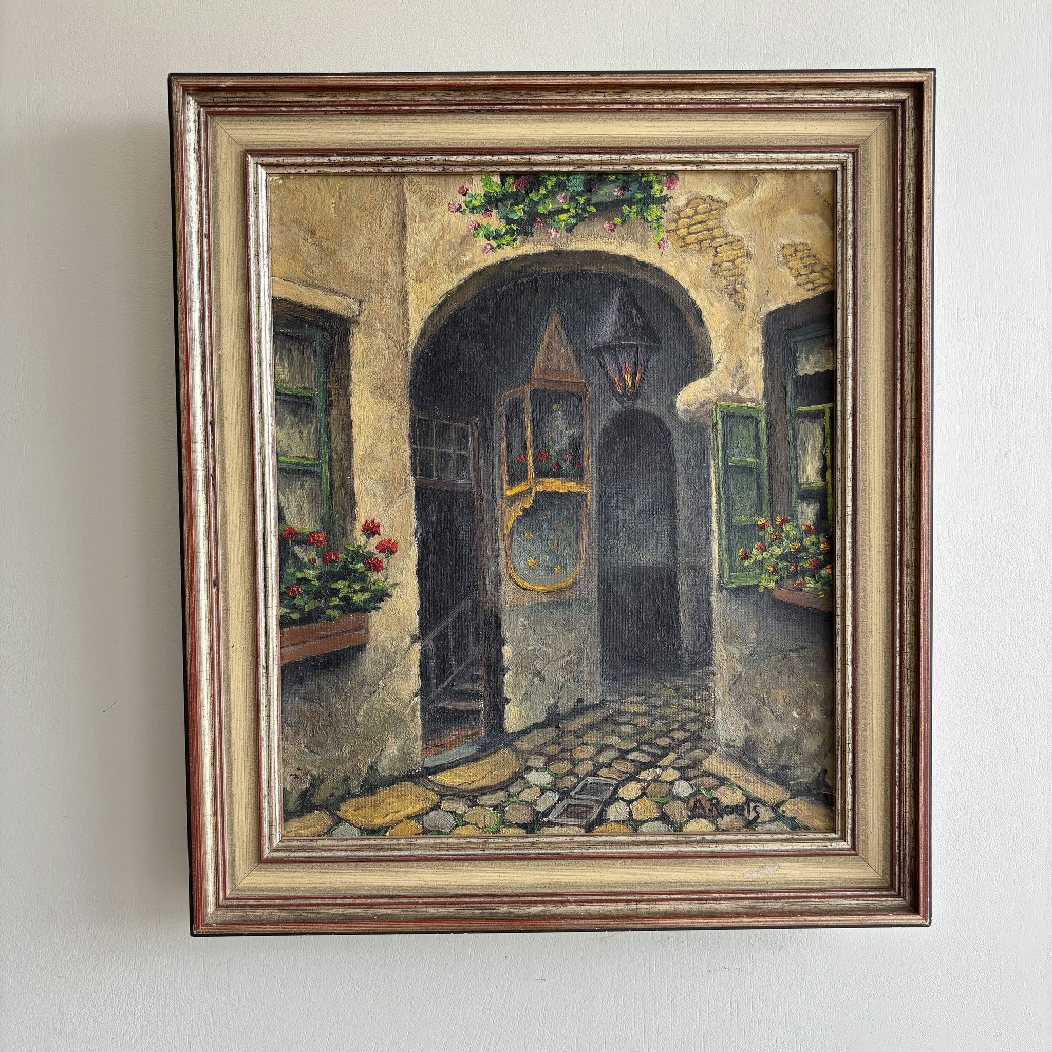 Original Cityscape Oil Painting 