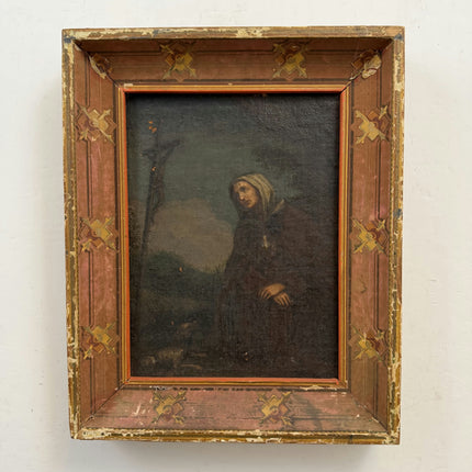 19th Century Antique Portrait Oil Painting "Framed Painting" Art Holland Art Shop